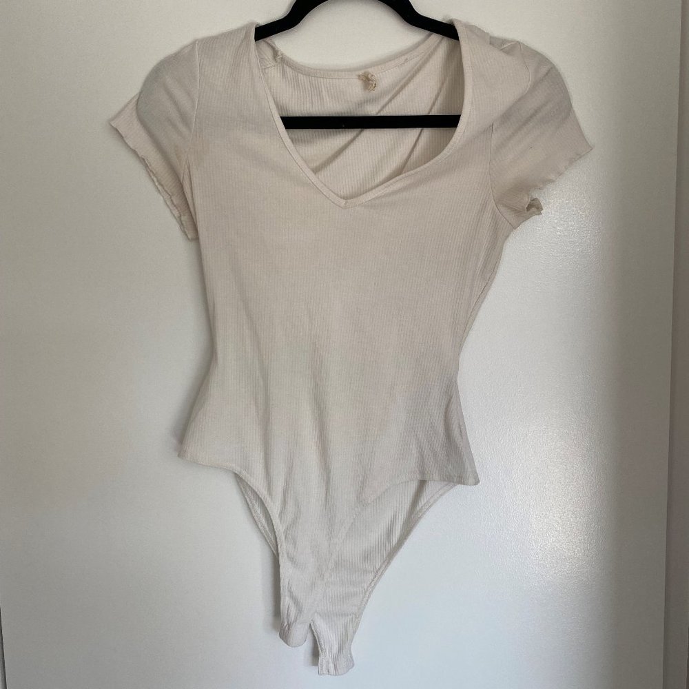 White T shirt Body Suit